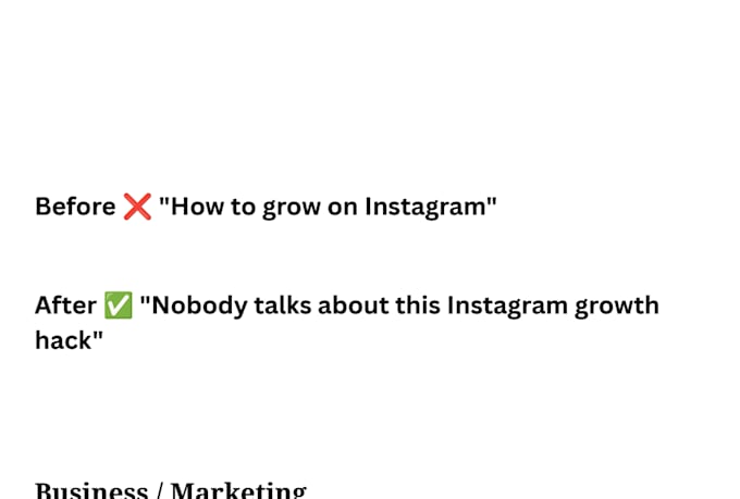write viral and scroll stopping hooks for instagram reels, tiktok